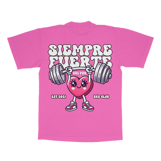 *NEW* SIEMPRE FUERTE "BOXCUT" STYLE TEE [PRE-ORDER ONLY]
